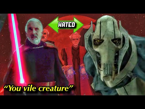 Why Count Dooku HATED General Grievous At The End Of The Clone Wars