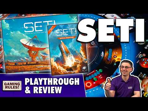 SETI - Playthrough & Review