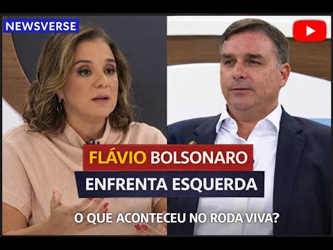 🔥 Flávio Bolsonaro DESTRUINDO  bancada de ESQUERDA em debate no RODA VIVA #rodaviva #viral #politica