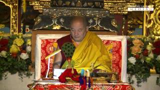 His Eminence Goshir Gyaltsab Rinpoche - Dharma Teaching ( English Translation )