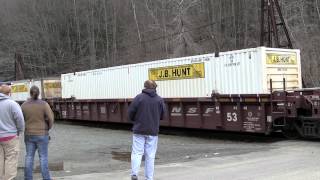preview picture of video '[HD] Norfolk Southern/Pan Am Train 22k At Hoosac Tunnel East Portal'