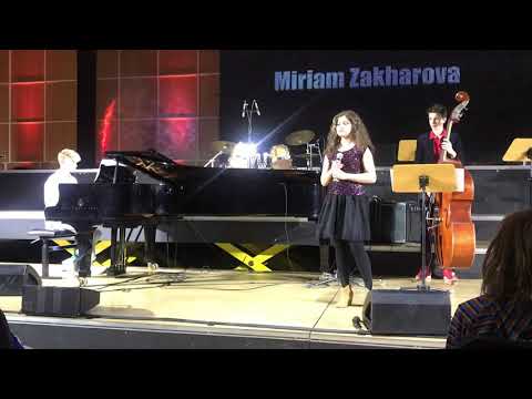 “O Morro Não Tem Vez” Miriam Zakharova & Akim Grui & Artem Shekera at Kids Jazz L.E. 22.02.2020