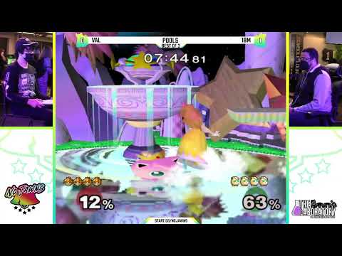 No Jawns 2: Pools - Val (Puff) Vs. 1bm (Peach) - SSBM Tournament