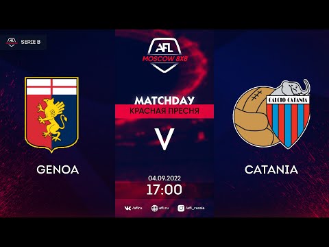 AFL22. Italy. Serie B. Day 10. Genoa - Catania
