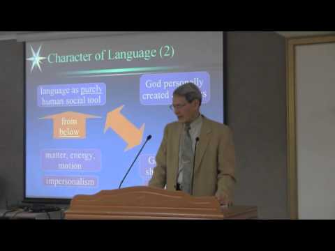 2014.01.11 Lecture by Dr. Vern Poythress "God and Language" / Seoul Covenant Church