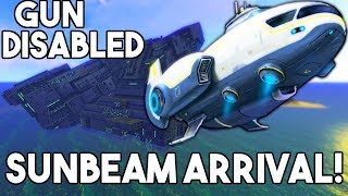Subnautica - DISABLING THE GUN FOR THE SUNBEAM ARRIVAL! GHOST LEVIATHAN &amp; SECRET MESSAGE? - Gameplay