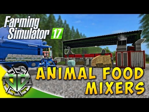 Snettertons Farm: Animal Food Mixers! : Farming Simulator 17 : EP2