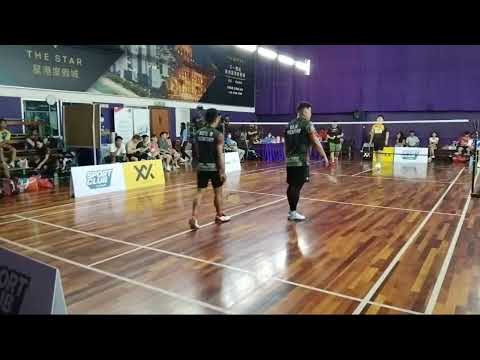 Badminton RoundRobin IPGMY GrandFinal Men's Double Amature - Aqil / Hafiz Vs Wei Han / Chee Keong