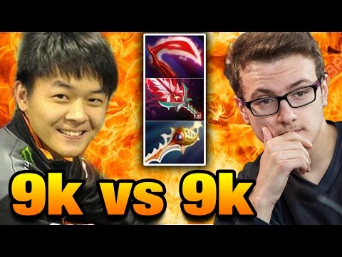 Miracle [TA] vs Midone [Invoker] 9k Warfare Solo Mid Dota 2 7.05
