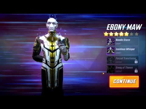 Ebony Maw first look and Red Star opening with an Elite 6 red star orb!