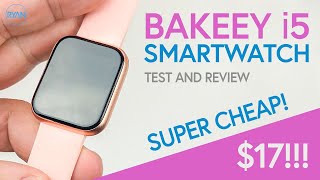 BAKEEY i5 Smartwatch Review  |||  SUPER CHEAP BUDGET SMARTWATCH (2020)