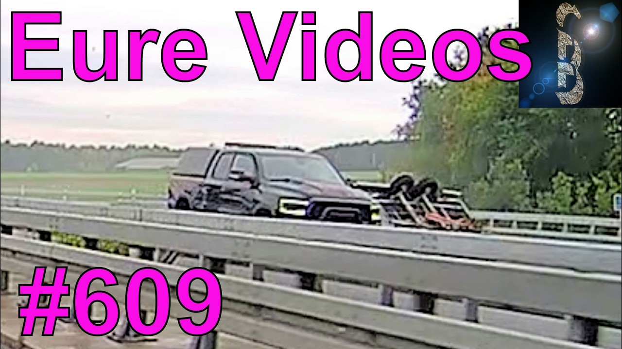 Eure Videos #609 - Dashcam - Blaulicht ignoriert - Frecher Radfahrer - BMW aus dem Nichts