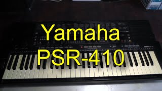 Video thumbnail for Yamaha PSR-410 by Serge LATR