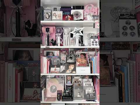 💫 sharing my KPOP light stick collection ✨ #kpop #lightstick #blackpink #aespa #gidle #lalisa #room