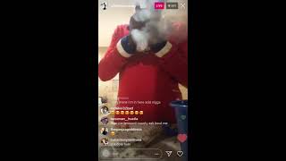 Boosie Badazz rolls and smokes a joint on his Instagram Live!! | Celebgossip | 10.03.2018