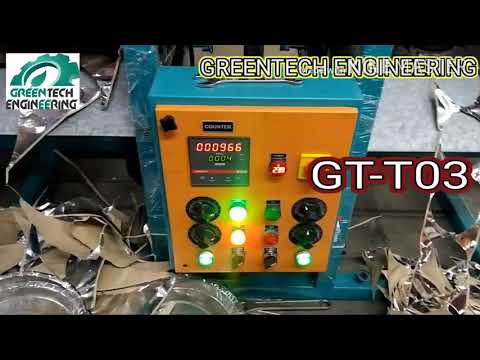 Automatic Single Die Thali Dona Making Machine