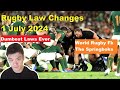 World Rugby Law Changes July 1st 2024. Clueless egomaniacs targets the Springboks! NFL Promo Rant!