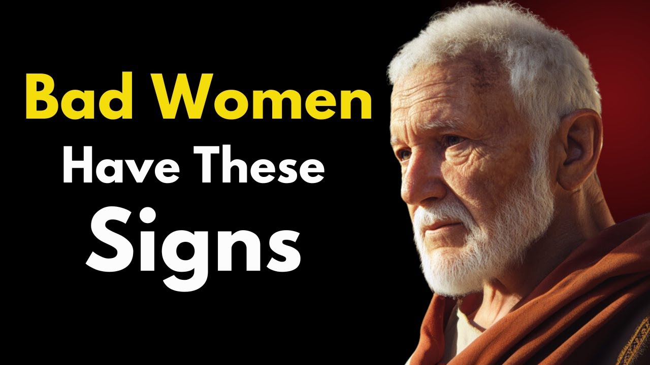 🔴7 EVIDENT Signs that there is an EVIL Woman next to you | Stoic Philosophy