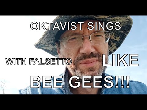 Oktavist sings Baland like Sir Barry Alan Crompton Gibb