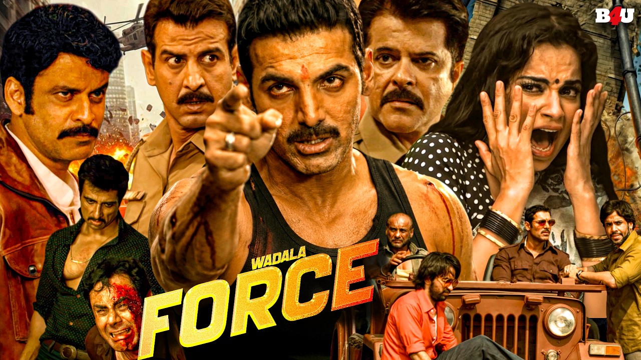 WADALA FORCE (HD) - BOLLYWOOD BLOCKBUSTER ACTION HINDI MOVIE - SHOOTOUT AT WADALA HINDI MOVIE