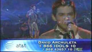 David Archuleta, American Idol, Andrew Lloyd Webber 04-22-08