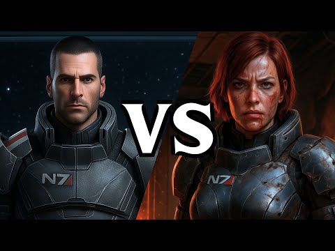 Paragon Shepard VS Renegade Shepard | Rap Battle | Mass Effect