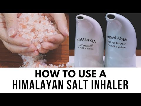 How To Use A Himalayan Salt Inhaler