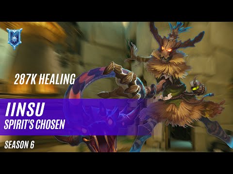 287K HEALING IINSU MALDAMBA PALADINS COMPETITIVE (SEASON 6) SPIRIT'S CHOSEN