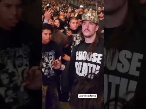 Bones showing up at suicideboys Grey day / Pit footage L.A. Sept 4 2024 📸: Nabiscosmells on IG