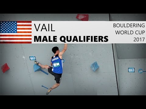 Vail Bouldering World Cup 2017 | Male Qualifiers