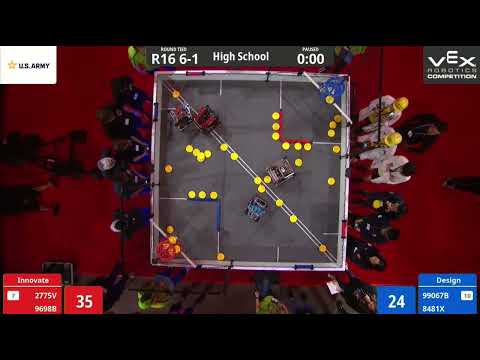 2023 VEX Robotics World Championship- VRC HS Dome: R16 6-1