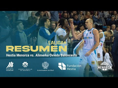 ⏯️ 𝐑𝐄𝐒𝐔𝐌𝐄𝐍 𝐋𝐀𝐋𝐈𝐆𝐀+ | 𝐉𝟏𝟖 𝐋𝐄𝐁 𝐎𝐫𝐨 𝟐𝟑/𝟐𝟒: Hestia Menorca 90-74 Alimerka Oviedo