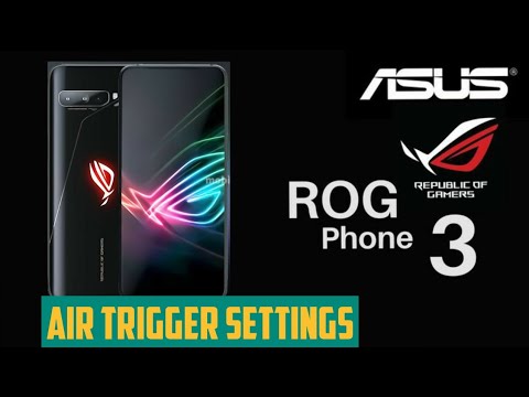 ROG PHONE 3 | pubg  | Air Trigger Setting