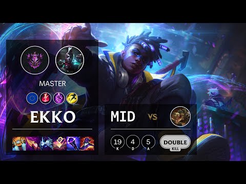 Ekko Mid vs Renekton - EUW Master Patch 11.6