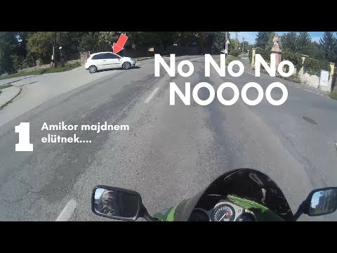 A close call | When he almost hit me | Amikor majdnem elütnek | [No commentary]
