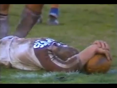 Penrith's first finals try - 1985 Minor Preliminary Semi Final v Parramatta