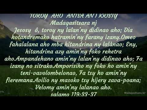 Toroy aho Antsa an'i Kristy