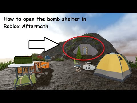 How to open the Bomb Shelter in Roblox Aftermath
