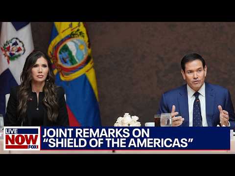 Rubio, Noem remarks at "Shield of the Americas" summit