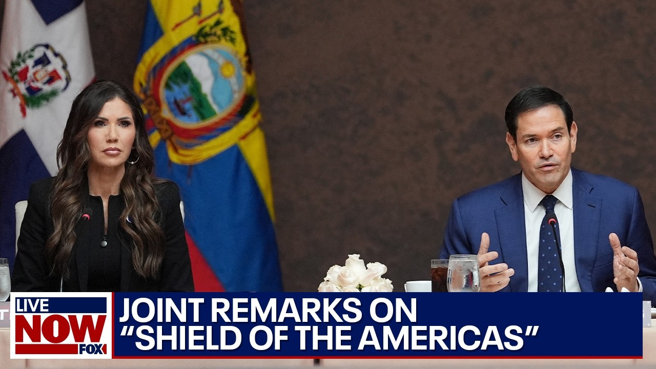 Rubio, Noem remarks at "Shield of the Americas" summit
