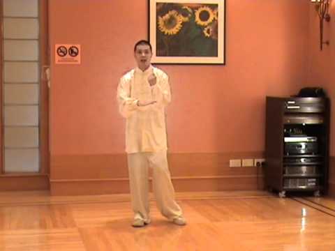 健身養生太極--動作教學--金剛搗碓(139)