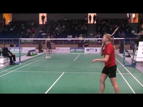 MMČR WS   Kristina Gavnholt vs Anastasiya Dmytryshyn   2013 Yonex Czech International