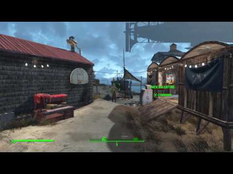 Fallout 4 Nordhagen Beach & Boardwalk massive build - PS4 no mods