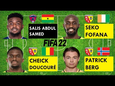 Salis Abdul Samed vs RC Lens Centre Midfielders(Fofana,Cheick Doucouré,Patrick Berg)FIFA22 Compare