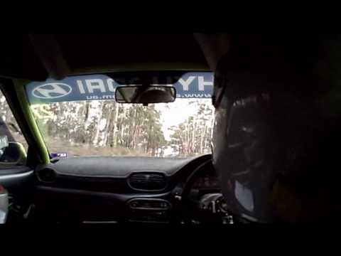 Hyundai Excel, Accent, Pony, VRC George Derrick Rally 2009 Stage 4 Pt2