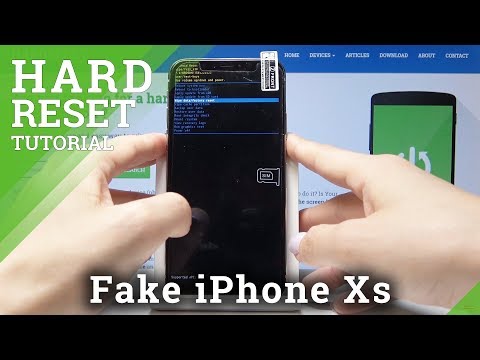 HARD RESET on Fake iPhone Xs - Factory Reset / Bypass Screen Lock