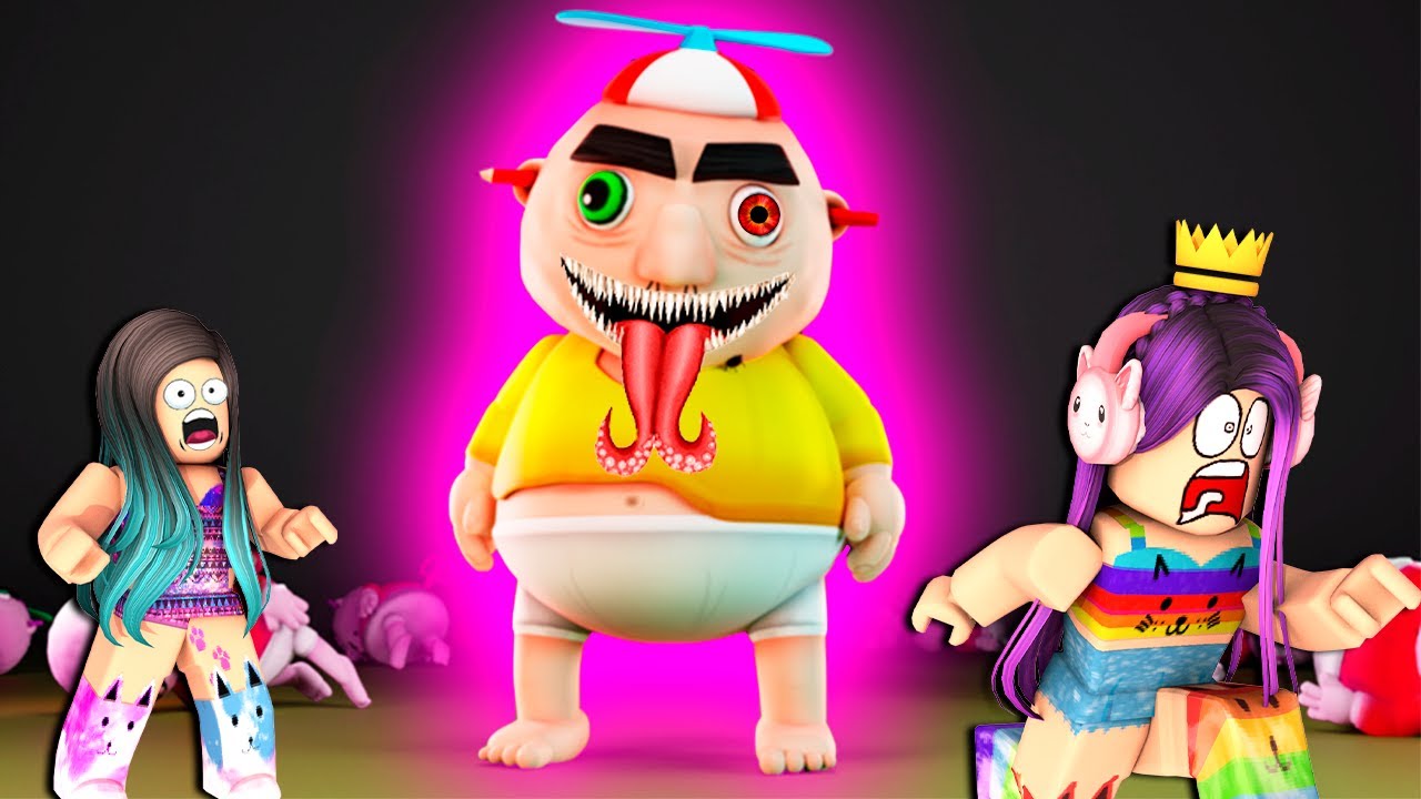 ESCAPE DO BEBÊ MALVADO - OBBY ROBLOX