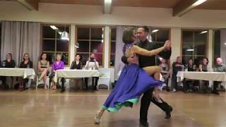 Gustavo Rosas y Gisela Natoli at Super Tango, Oulu Finland 2019 2