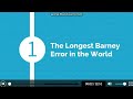 The Longest Barney Error In The World The Movie 2 Hours And 41 Minutes FULL VERSION