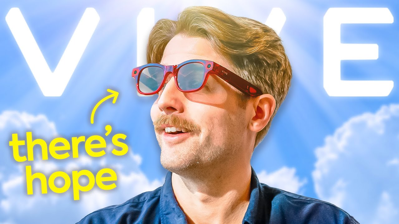 Smart Glasses done RIGHT - HTC @ CES 2026